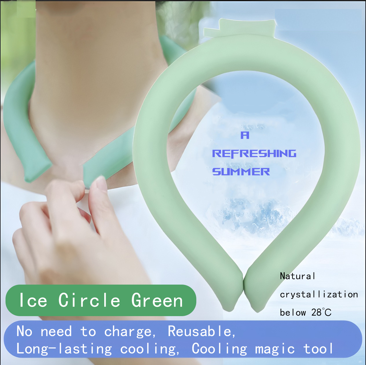 Cool neck cooling ring