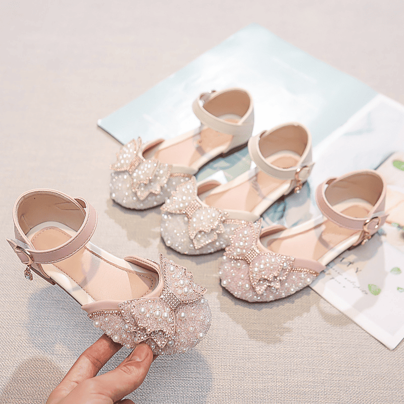 Girls' Princess Crystal Shoes — Summer Style