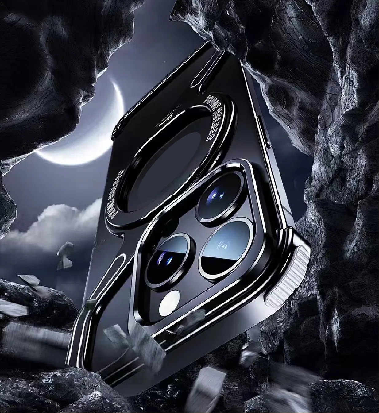 2025 New Z-shaped Metal Magnetic Phone Case