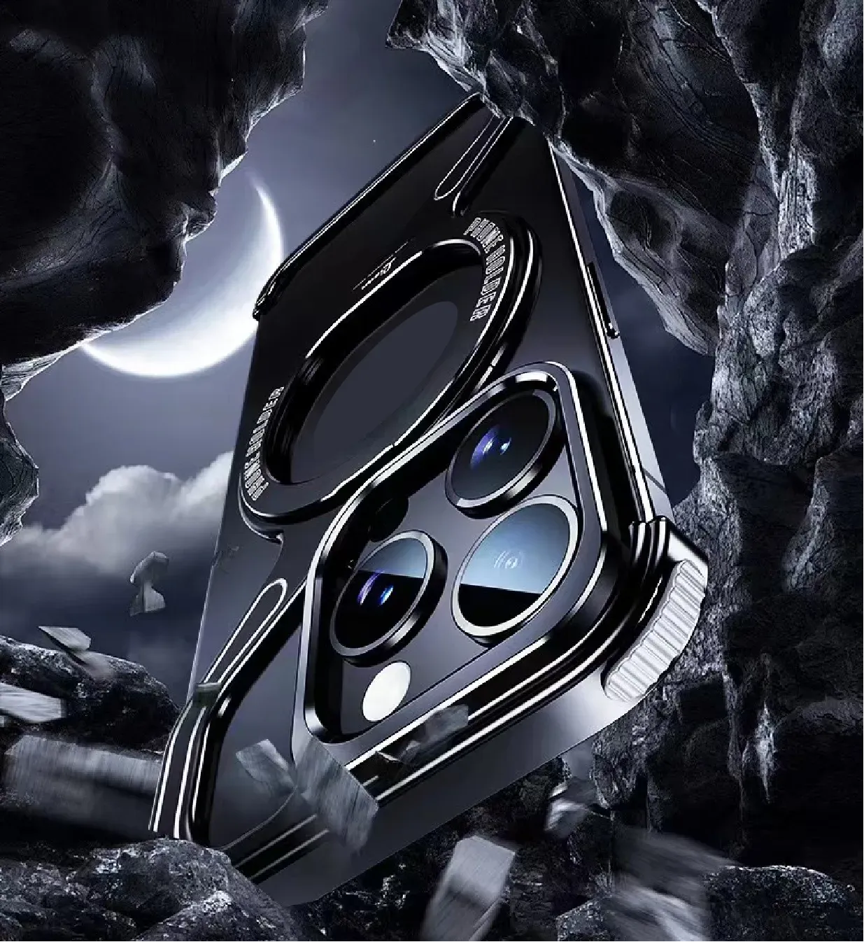 2025 New Z-shaped Metal Magnetic Phone Case