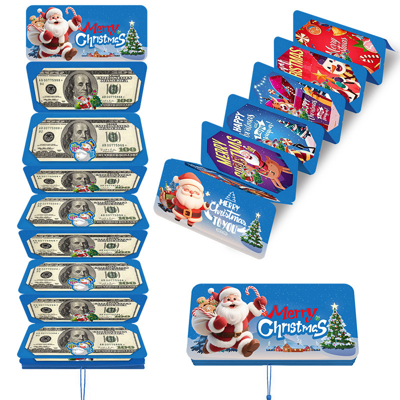 Christmas Banknote Greeting Card