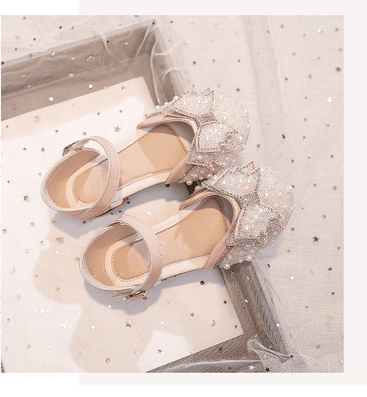 Girls' Princess Crystal Shoes — Summer Style