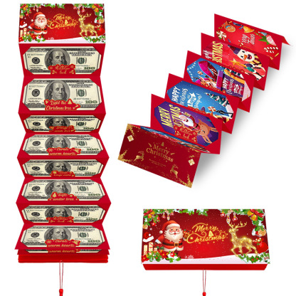 Christmas Banknote Greeting Card