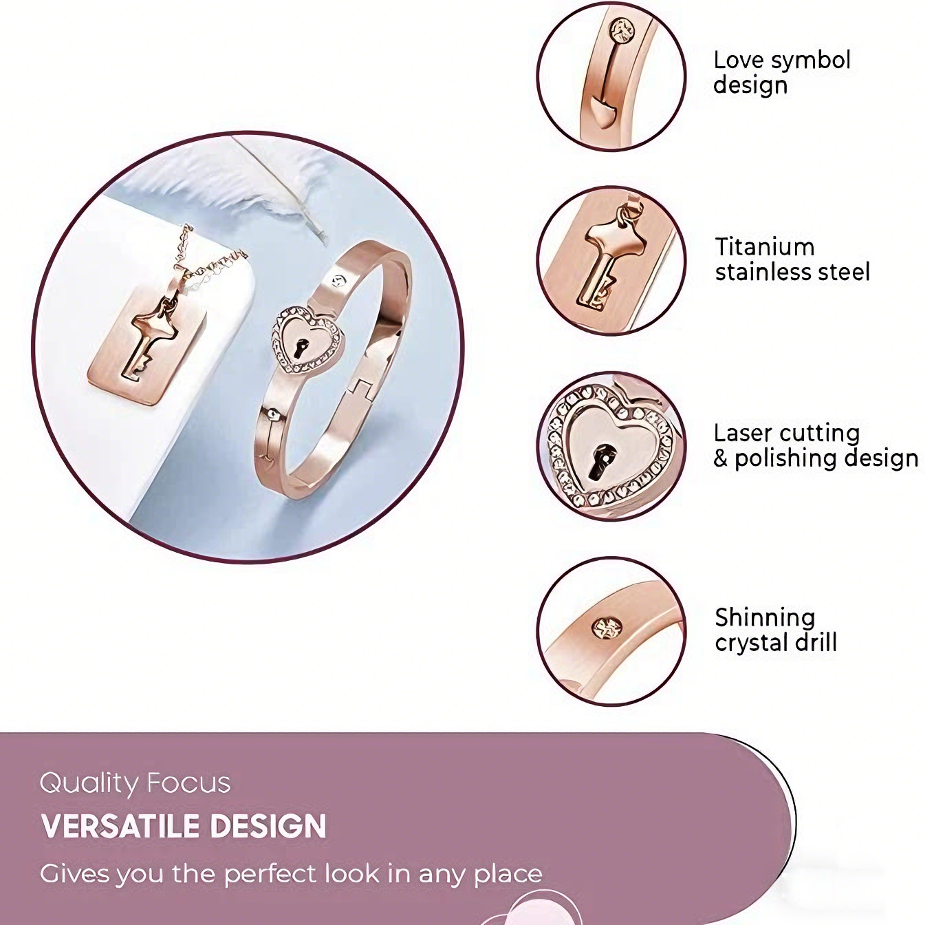 Fashionable projection diamond bracelet