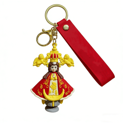 Jesus and Our Lady keychain