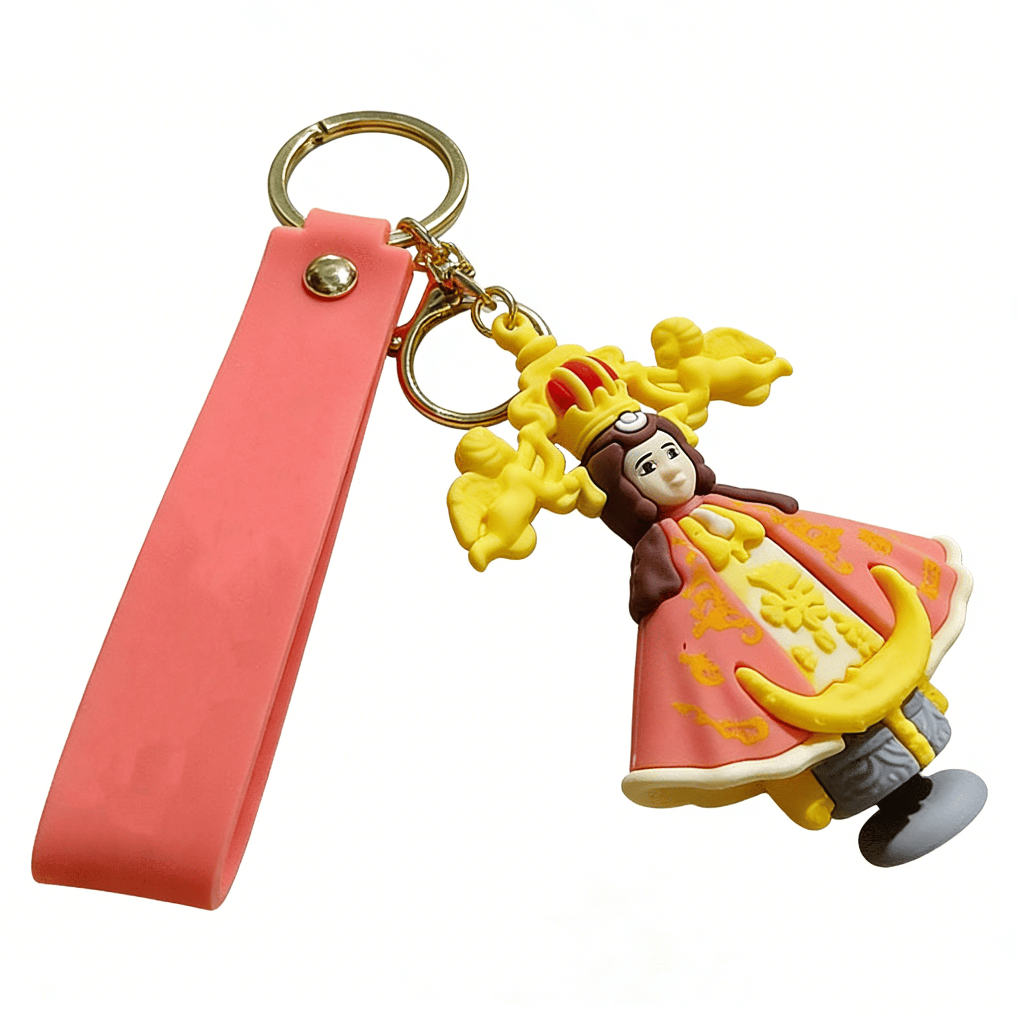 Jesus and Our Lady keychain