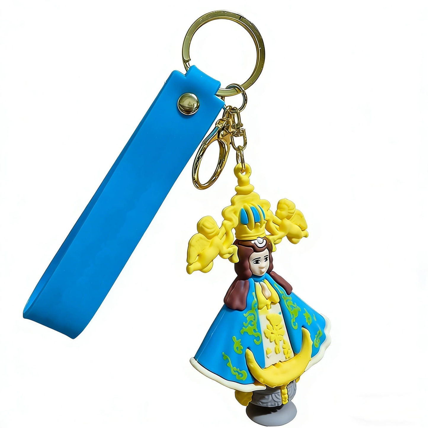 Jesus and Our Lady keychain