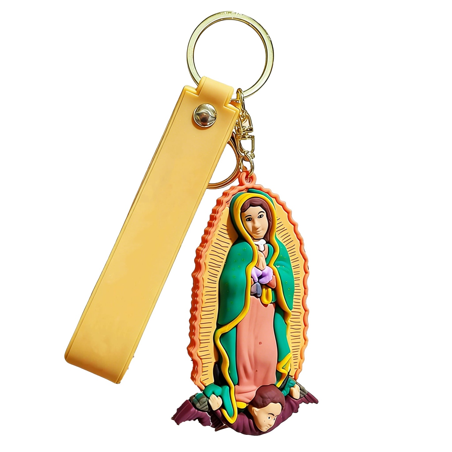 Jesus and Our Lady keychain