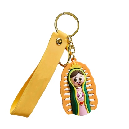 Jesus and Our Lady keychain