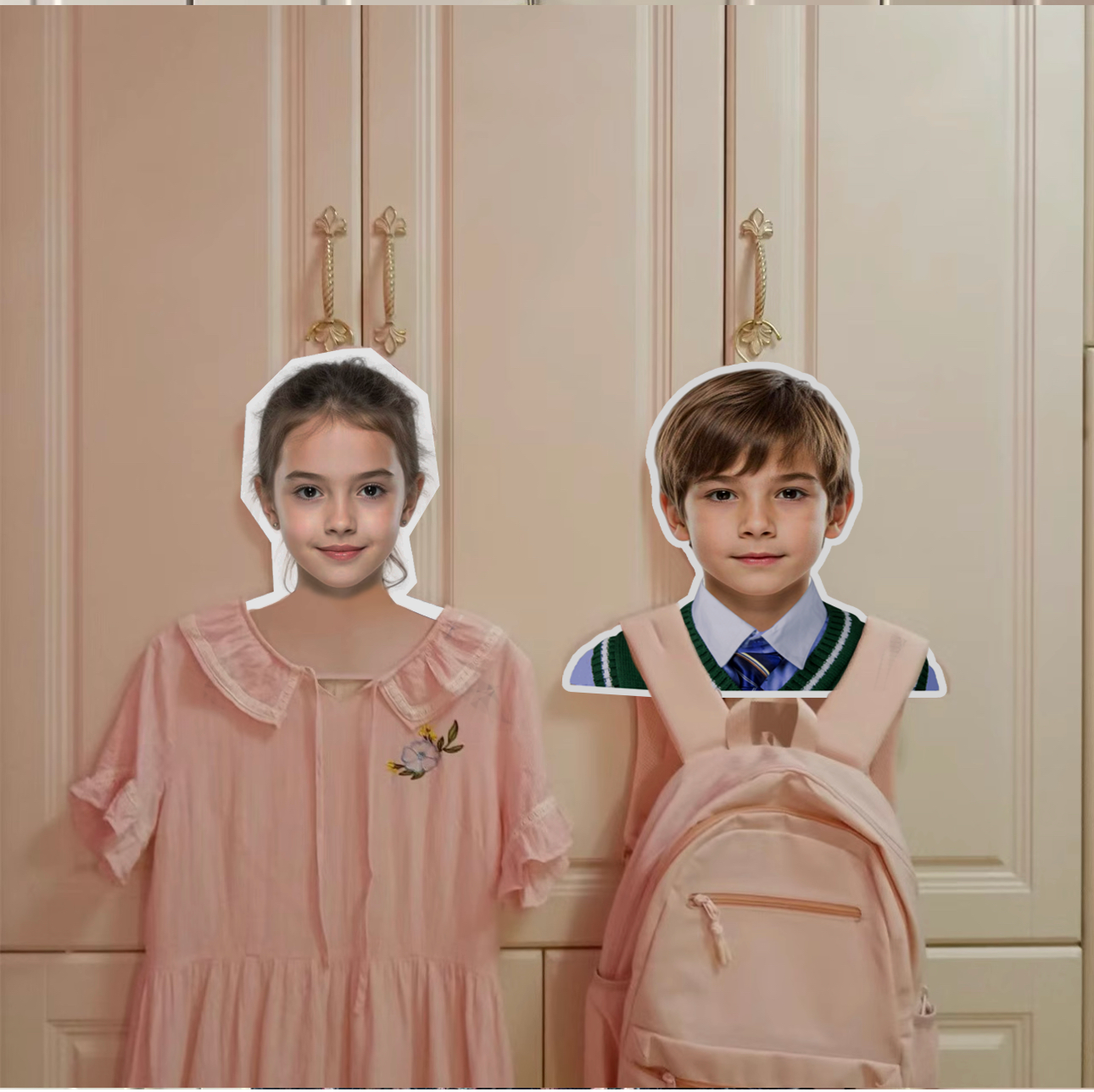 Customized humanoid clothes hanger