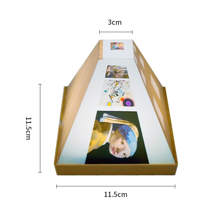 Naked eye 3D vision wall light