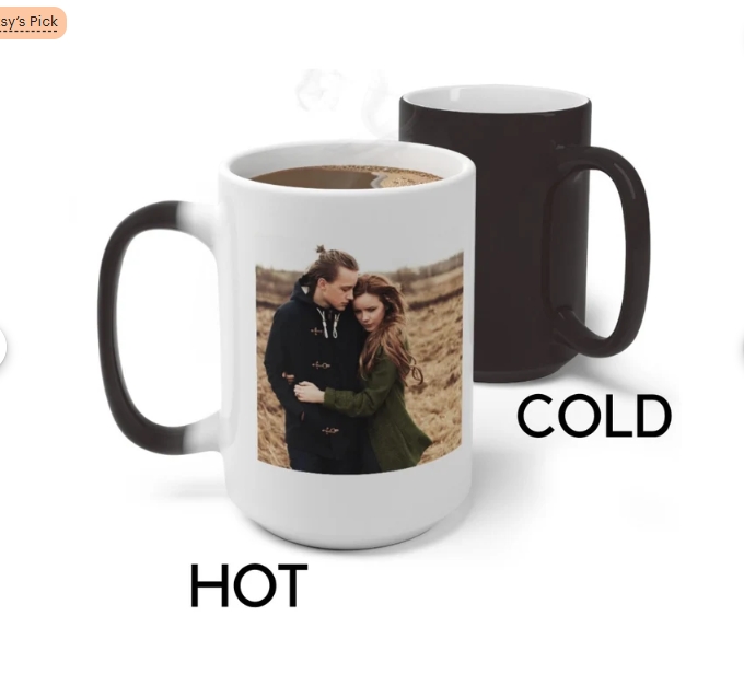 Creative color changing mug