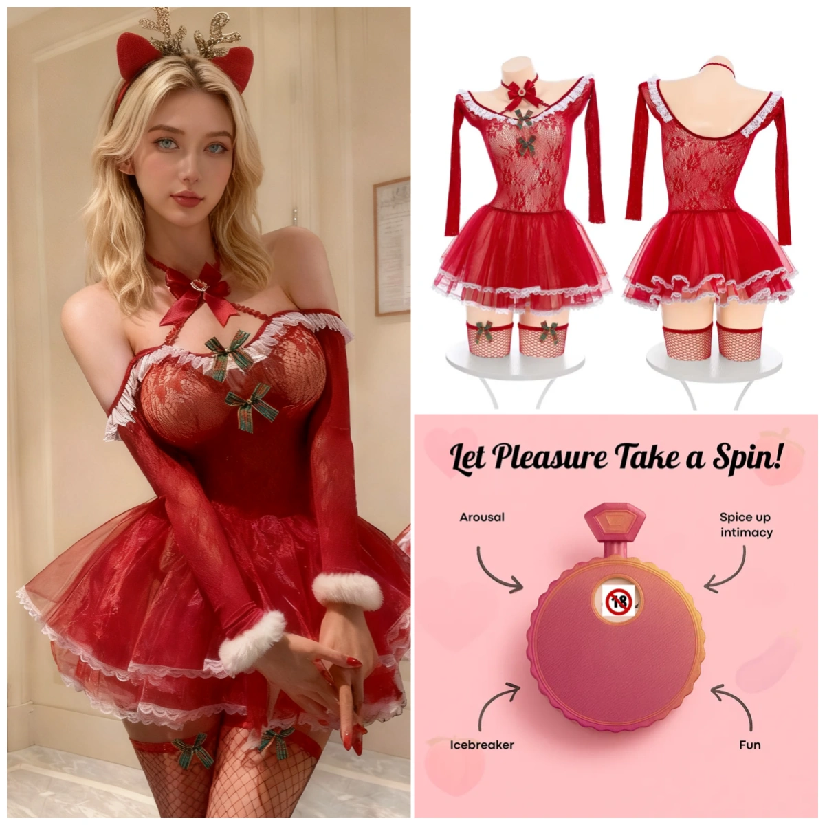 Christmas elk uniform