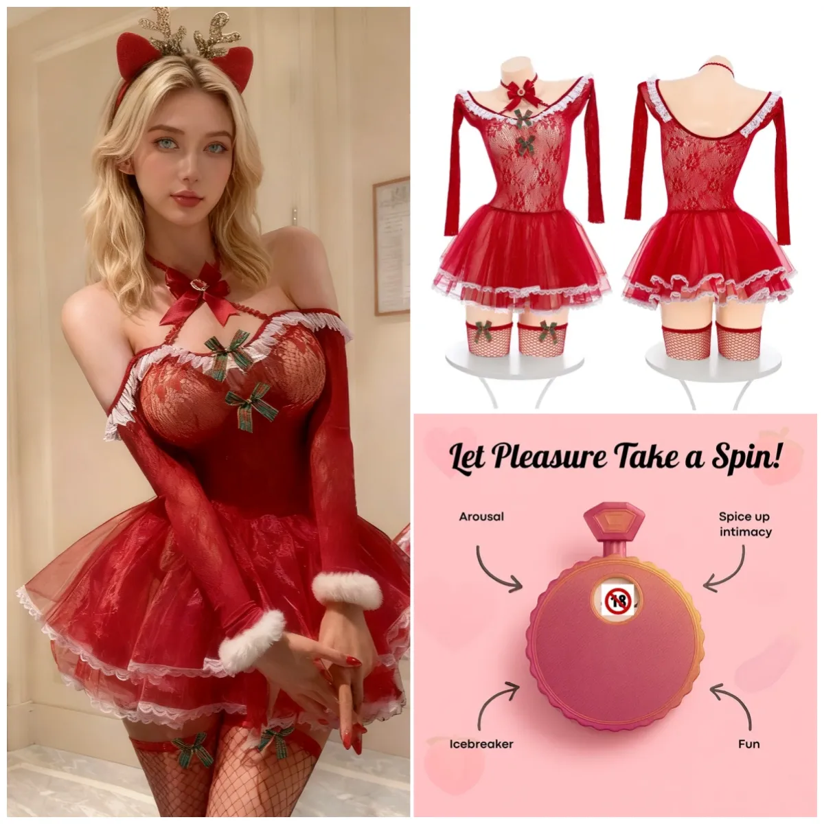 Christmas elk uniform