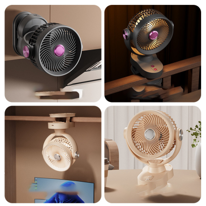 Clip Rechargeable Oscillating Head Fan