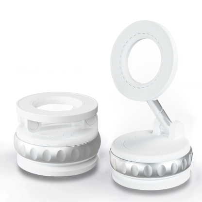 Multifunctional foldable telescopic vacuum suction cup bracket