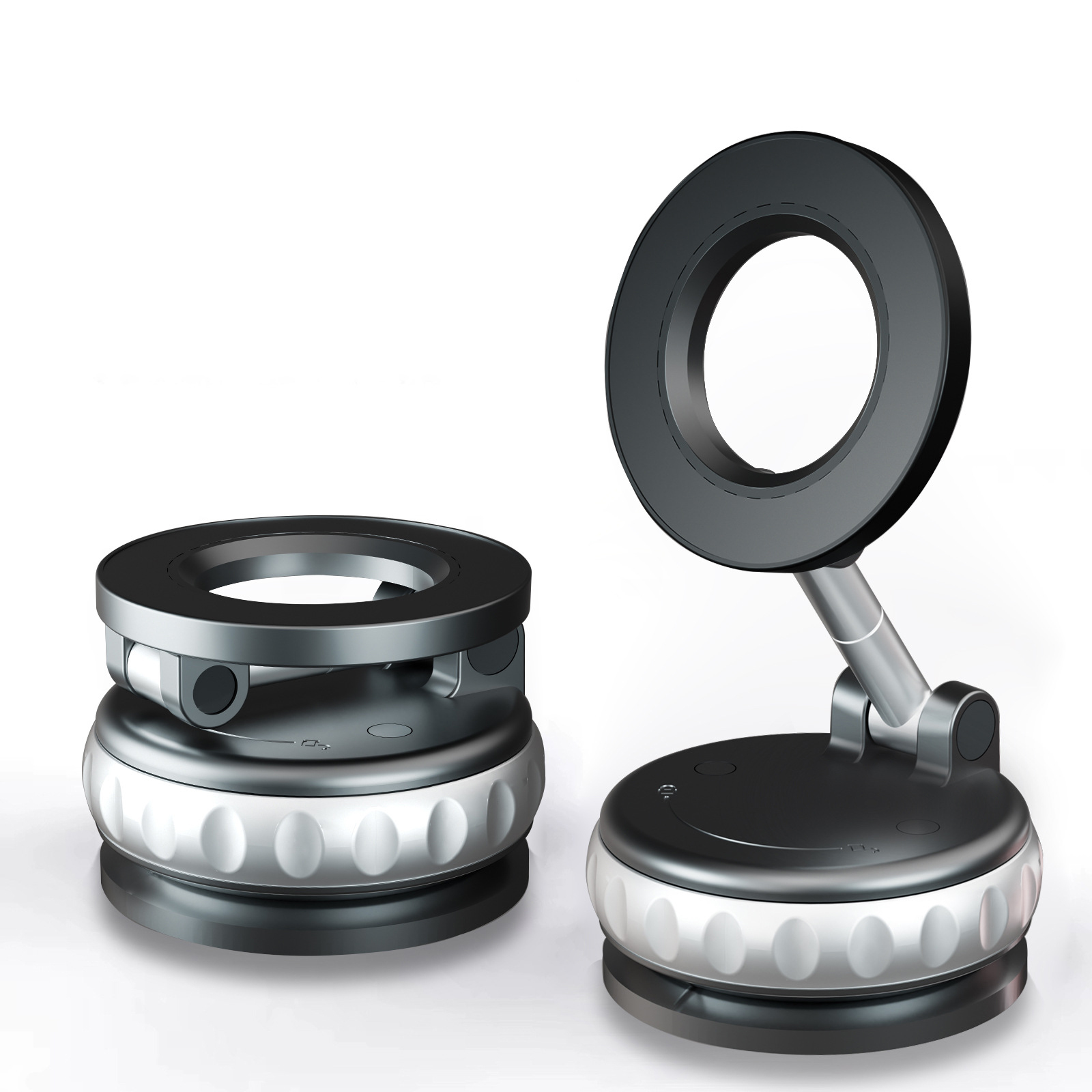 Multifunctional foldable telescopic vacuum suction cup bracket