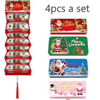 Christmas Banknote Greeting Card