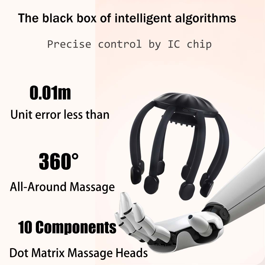 Multi-dimensional head massager