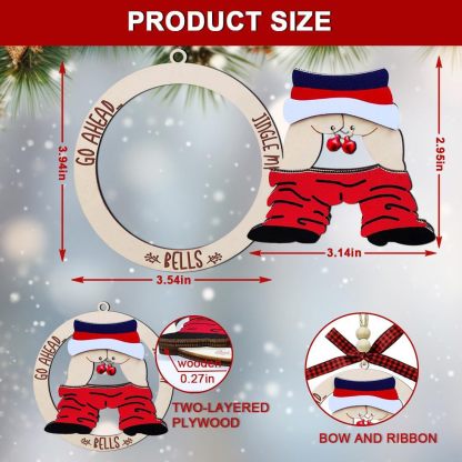 Christmas wooden ornaments