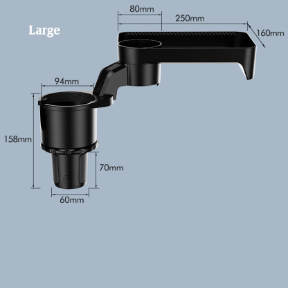 Car cup holder bar stand extender