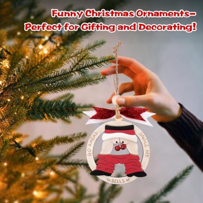 Christmas wooden ornaments