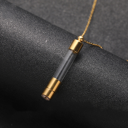 Projection bottle necklace