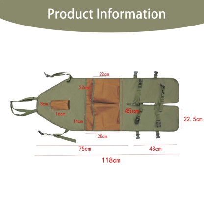 Multi-pocket extended apron