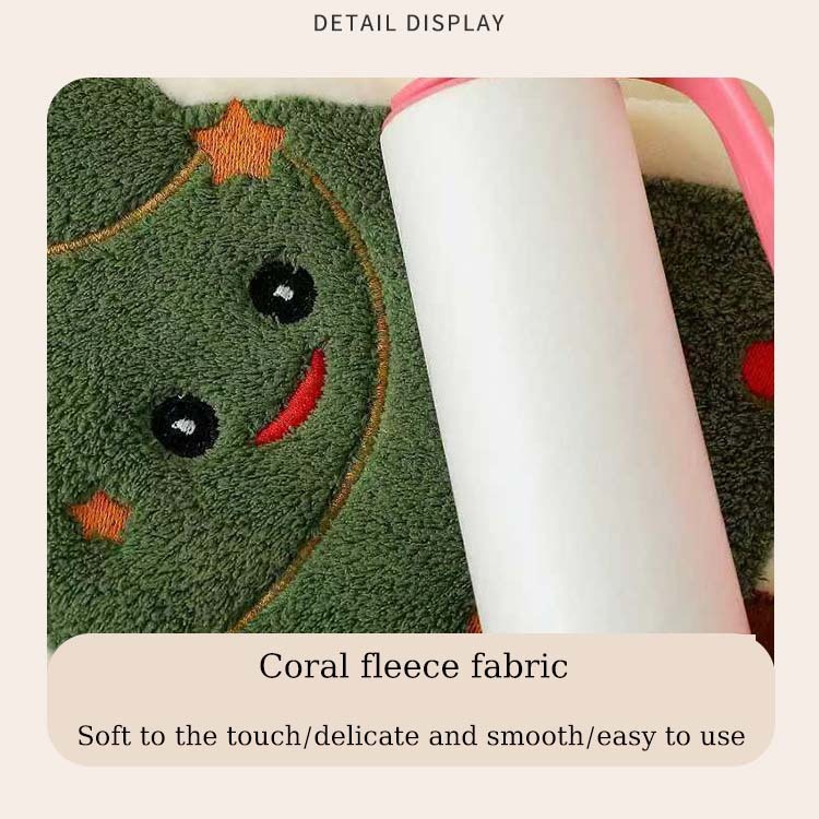 Christmas tree hanging hand towel