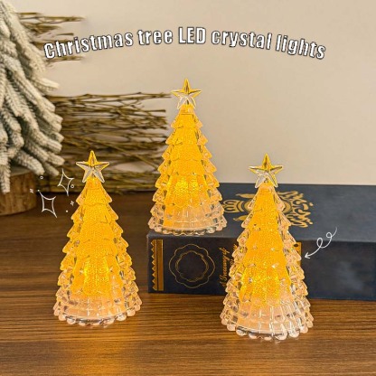 Christmas tree LED crystal lights
