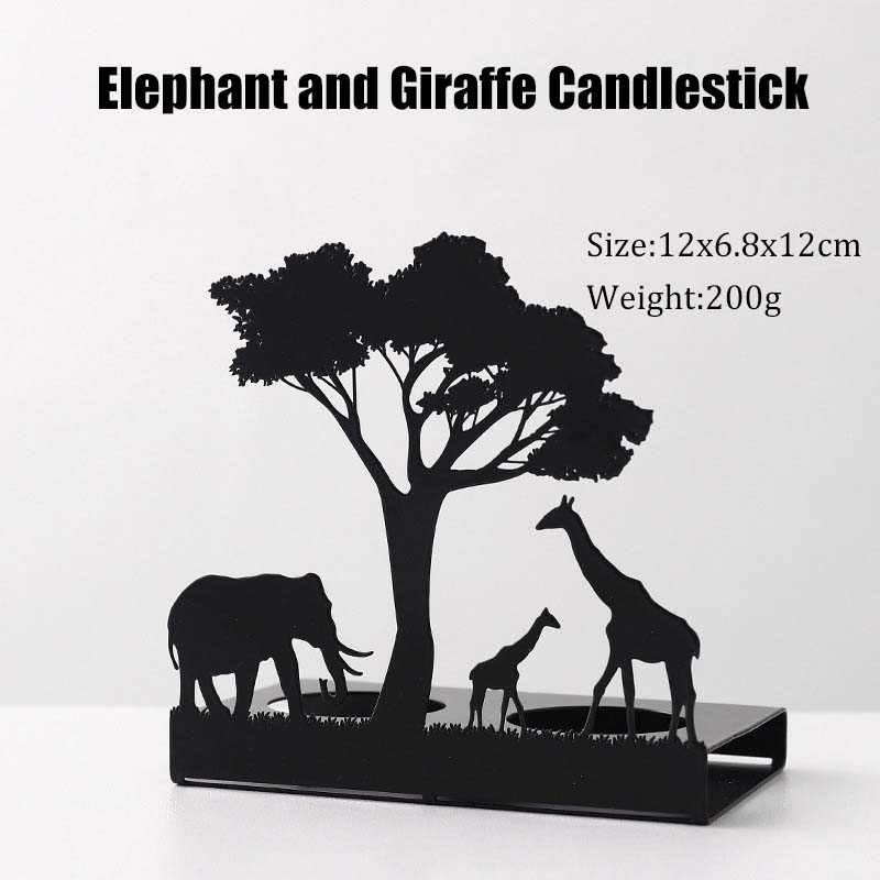 Animal-shaped tea candle holder