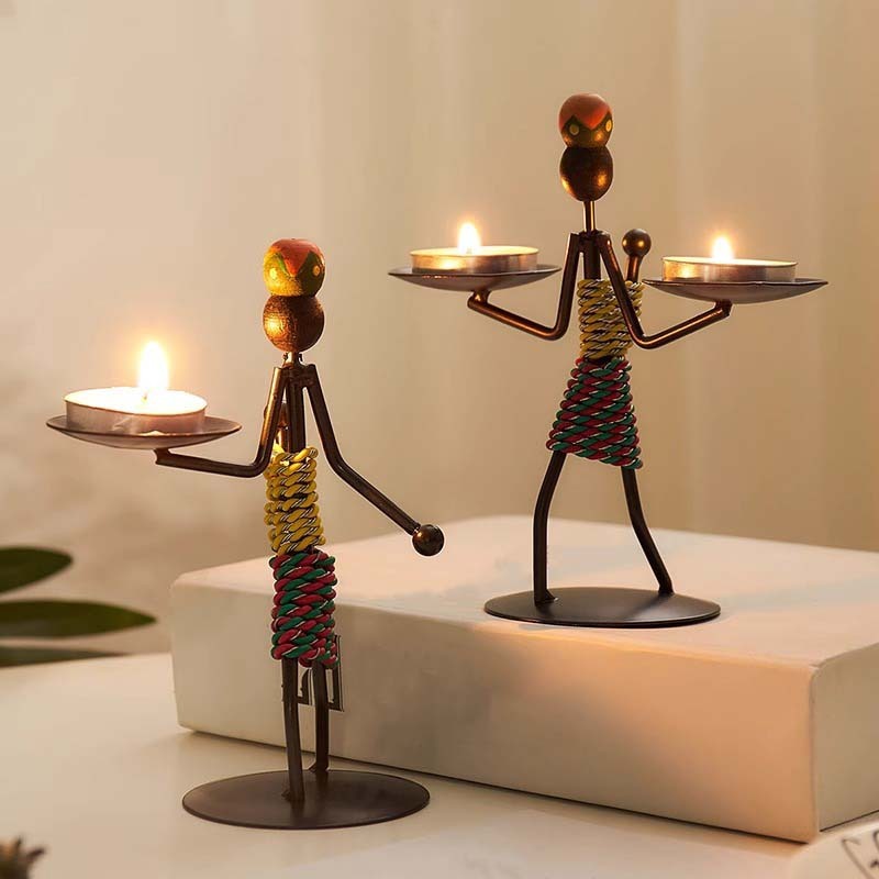 Creative Candlestick Ornament