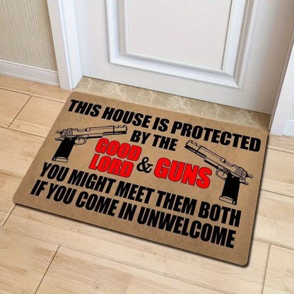 Fun word floor mats