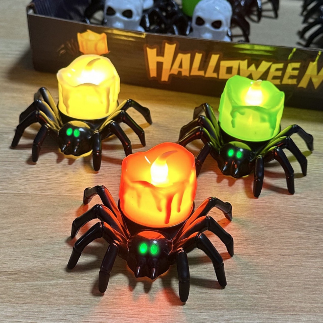 Funny Spider Candle Lamp