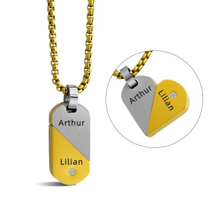 Personalized DIY engraved pendant