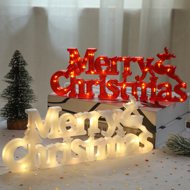 Christmas Alphabet Hanging Light