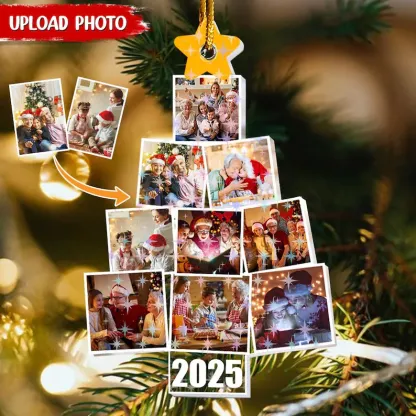 Customized Photo Christmas Tree Decorations