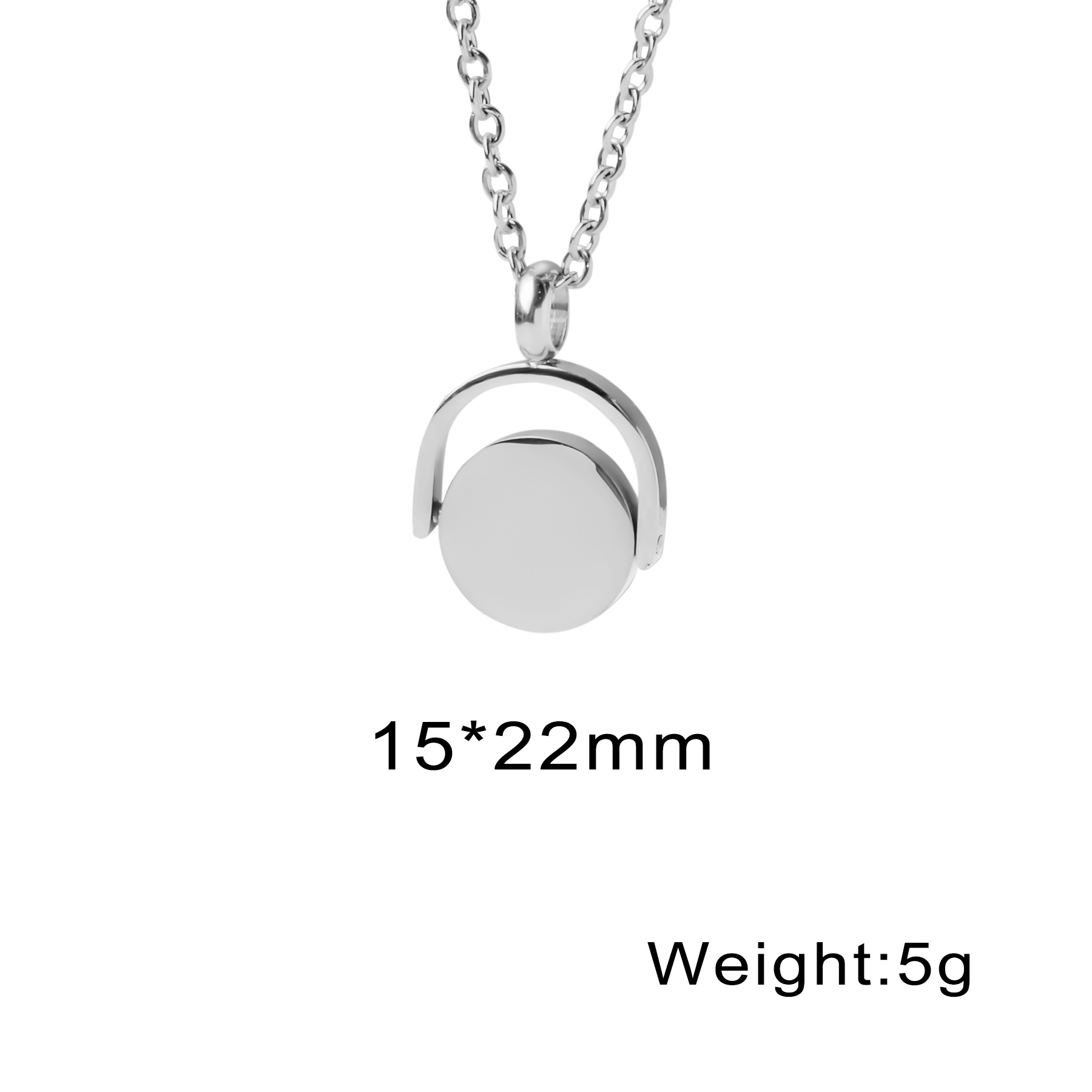 Custom-carved necklace