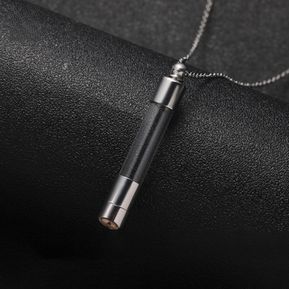 Projection bottle necklace