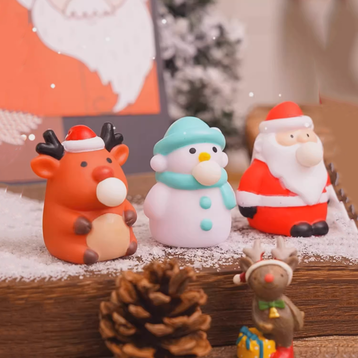 Santa's Bubble Squeezing Fun