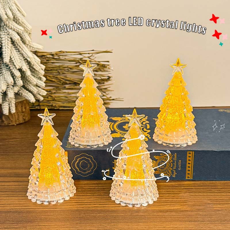 Christmas tree LED crystal lights