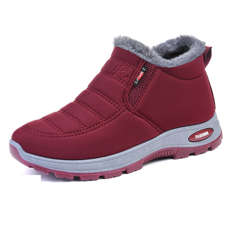 Fleece-lined and Thickened Snow Boots