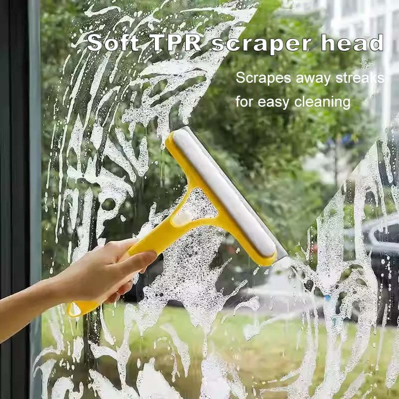 Mirror cleaning tool three in one