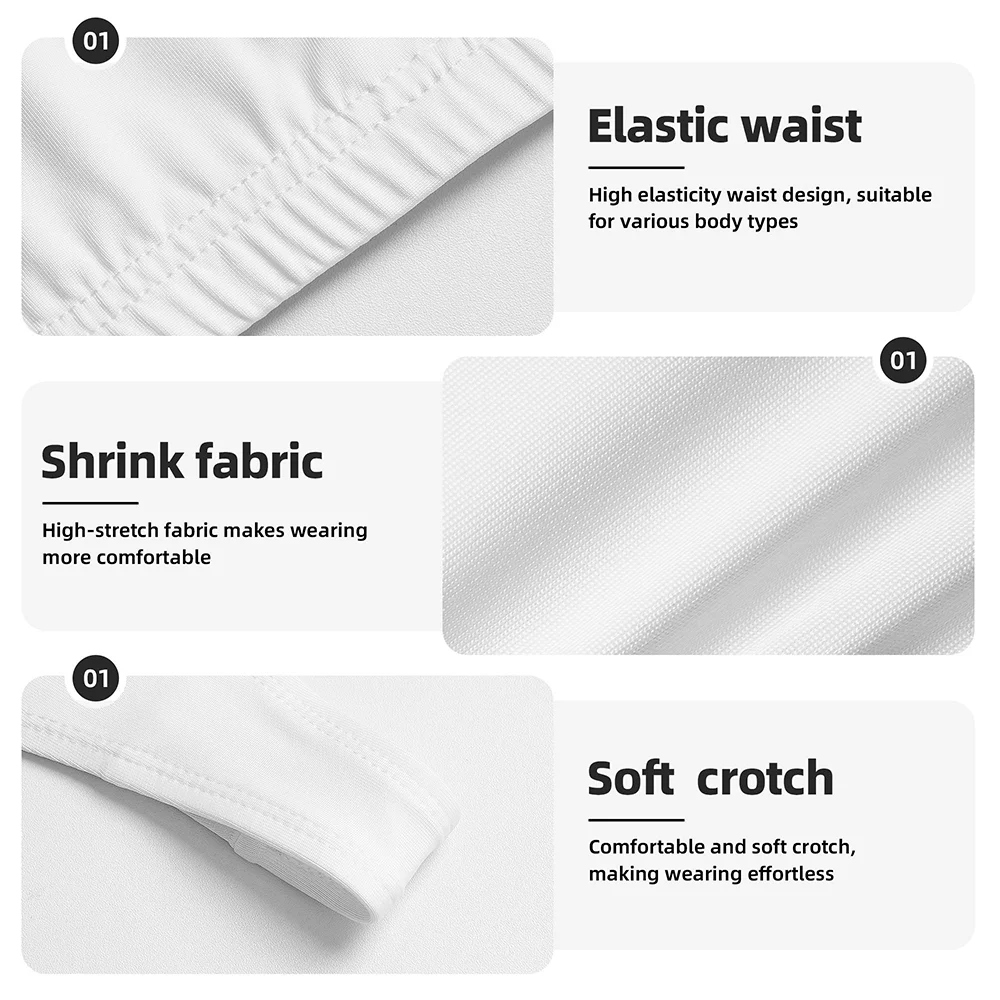 Personalized Ice Cream Lollipop Breathable Couple Thong Brief Boxer Underwear Set with Face Photo Valentine's Day Anniversary Gift for Him Her