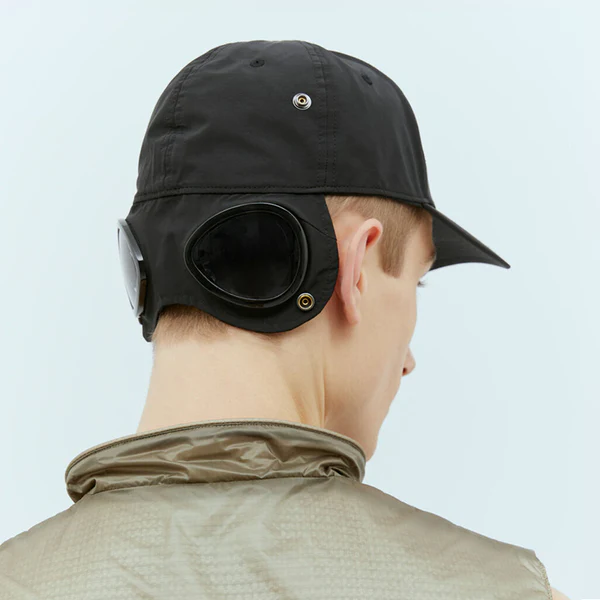 Aviator sunglasses baseball cap