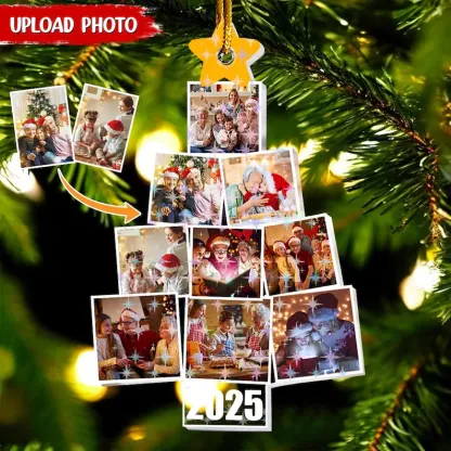 Customized Photo Christmas Tree Decorations