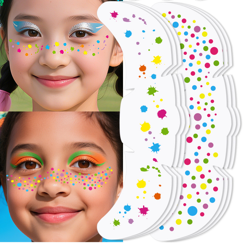 Waterproof freckle makeup face stickers