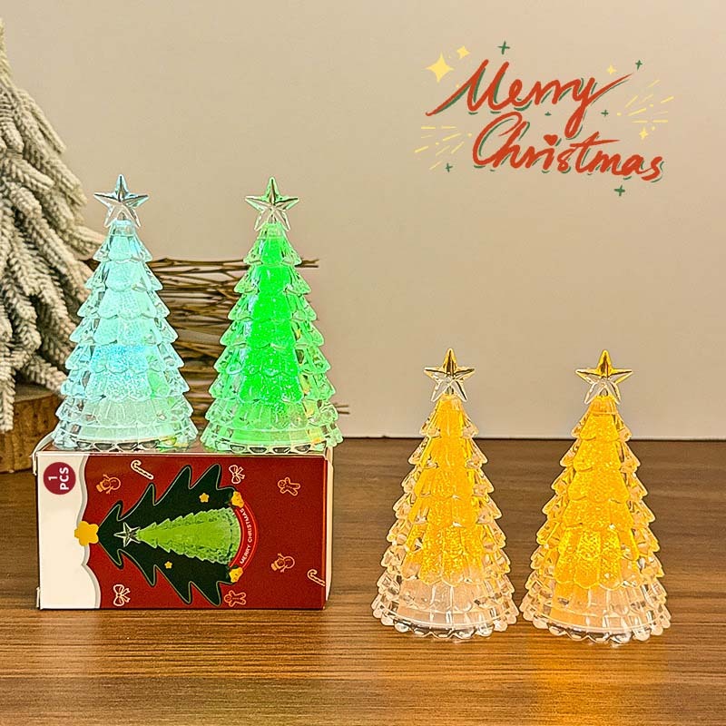 Christmas tree LED crystal lights