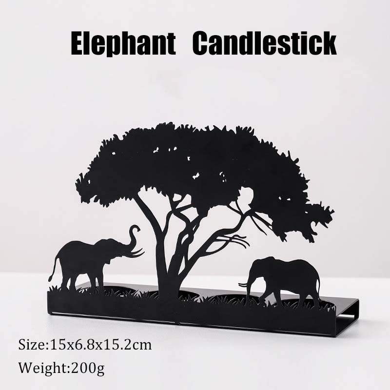 Animal-shaped tea candle holder