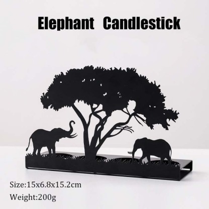 Animal-shaped tea candle holder